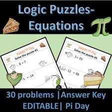 Pi Day Solving Equations Number Sense