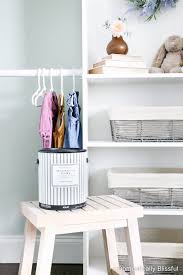 Small Closet Makeover Domestically