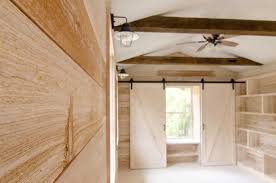 unfinished barn ceiling beams