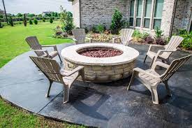 Outdoor Fireplace Fire Pit Design