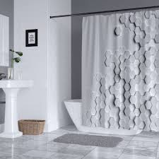 Buy Gray And White Geometric 3d Hexagon