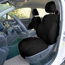 Fh Group Neoprene Custom Fit Seat Covers For 2019 2022 Hyundai Santa Fe 26 5 In X 17 In X 1 In Front Set Black