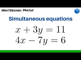 Simultaneous Equations Elimination