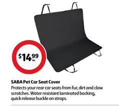 Saba Pet Car Seat Cover Offer At Coles