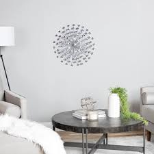 Silver Acrylic Burst Wall Decor Shd0192