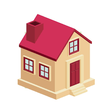 House Isometric Isolated Icon Design