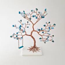 Marine Gemstone Tree With Swing 19th