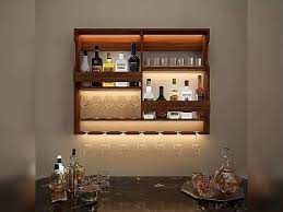 Wall Mounted Bar Cabinets The