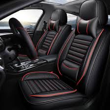 Pu Leather Car Seat Cover For 5 Seat