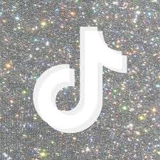 Tiktok App Icon Glitter New Wallpaper