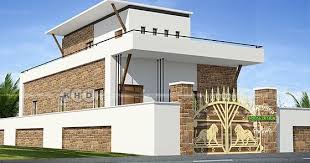 Single Floor 2 Bedroom House Plan