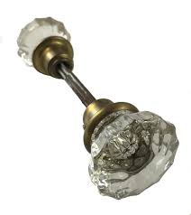 Glass Door Knob Pair