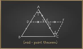 Mid Point Theorem Statement Proof