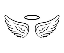 Angel Wings And Halo Svg Loss Memorial