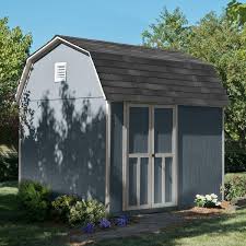 Backyard Barn Style Wood Storage Shed