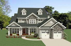 Two Story Craftsman Style House Plan