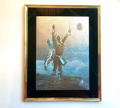 M Caroi Foil Wall Art Indian