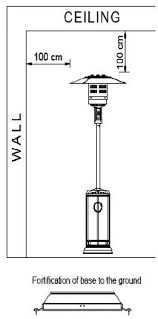 Schou 547711 Patio Heater Instruction