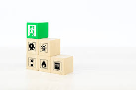 Close Up Cube Wooden Toy Block Stack