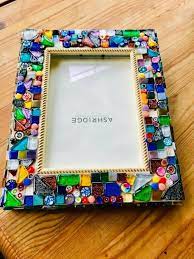 Diy Mosaic Photo Frame