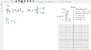 Solved Graph The Line Containing The