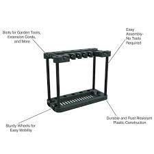 Plastic Garage Storage Shelving Unit