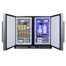 Summit 36 Wide Built In Refrigerator Freezer Ada Compliant Ffrf36ada