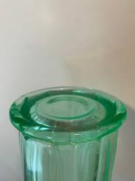 Uranium Glass Benedict Depression Glass