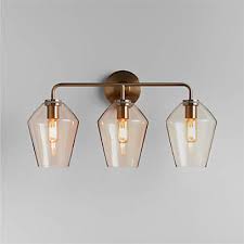 Arren Brass 3 Bathroom Vanity Light