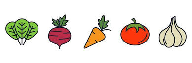 Vegetable Icon Vector Art Icons And