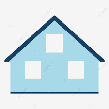House Real Estate Isolated Icon Vector