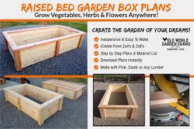How To Build Raised Bed Boxes Create