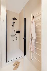 Black Corner Shower Shelf Bathroom