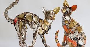 This Artist Repurposes Scrap Metal