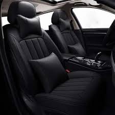 Kia Carens Seat Covers In Black Fully