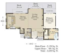 Duke House Plan Modern Family View