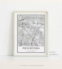 Pico Rivera California Map Pico Rivera