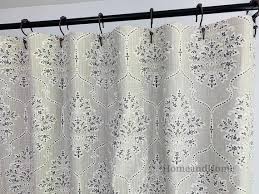 Light Gray Shower Curtain Stall Shower