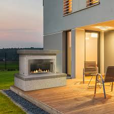 Outdoor Gas Fireplace Woodland Direct