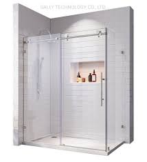 Sally Bathroom Frameless Sliding Shower