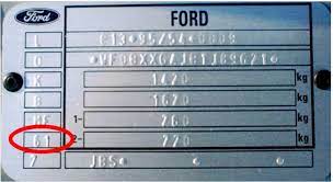 Ford Europe Paint Codes And Paint Stock