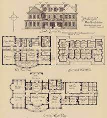 Architectural Drawings Of The Mansion