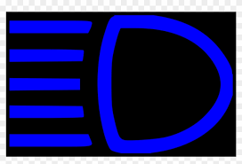 main beam headlights symbol