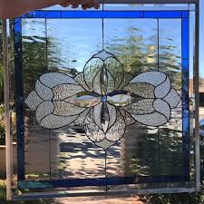 Beveled Leaded Stained Glass Window