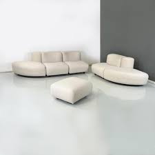 Italian Space Age Modern Modular Sofa