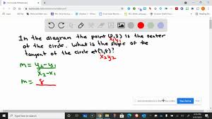 Solved In The Diagram The Point 2 3