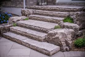 Natural Stone Stairs And Armour Stone
