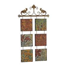 Suspended Panels Fl Wall Decor