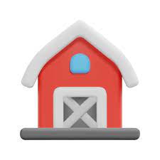 3d House Icon Vector Render Ilration