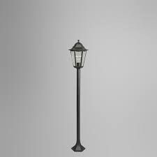 Classic Standing Outdoor Lamp Black